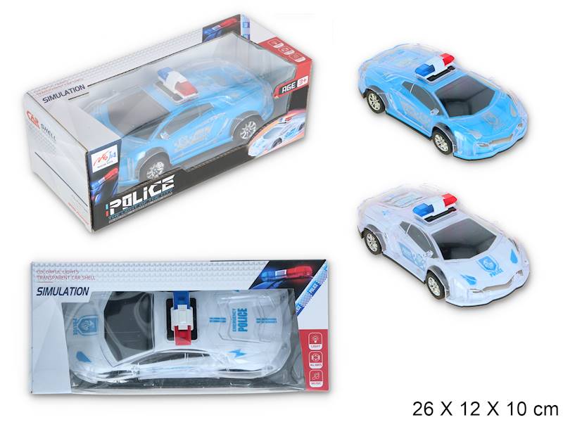 G177459 AUTO POLICJA NA BATERIE