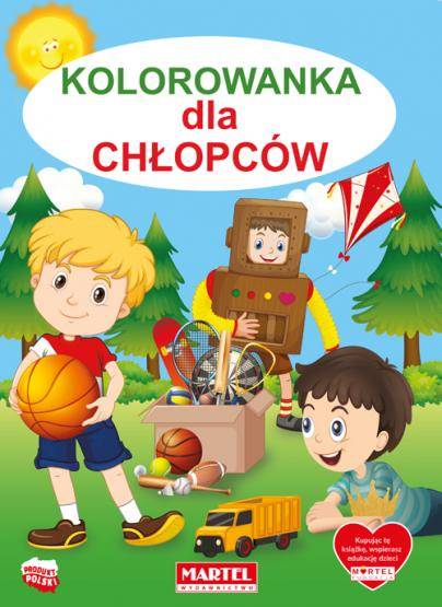 KOLOROWANKA DLA CHŁOPCÓW