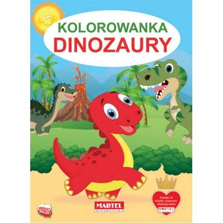 KOLOROWANKA DINOZAURY