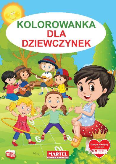 KOLOROWANKA DLA DZIEWCZYNEK