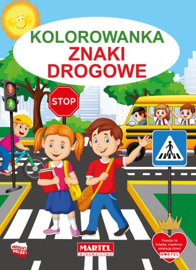 KOLOROWANKA ZNAKI DROGOWE