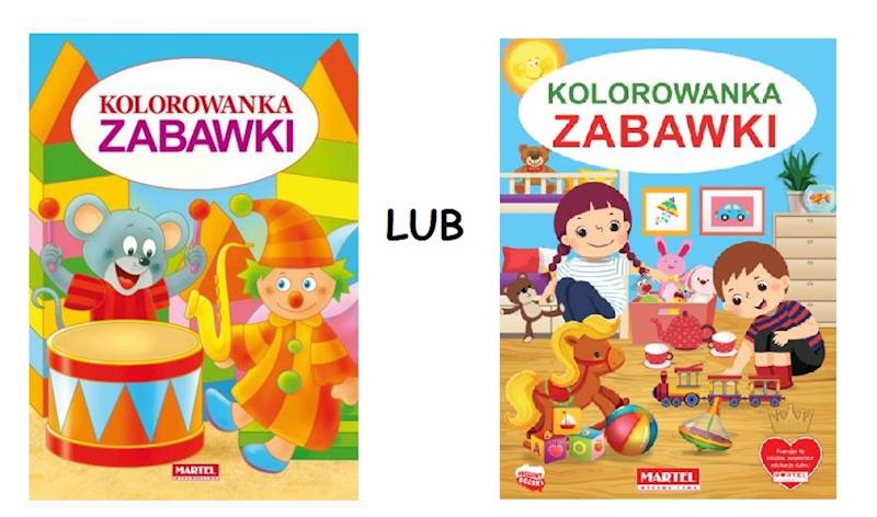 KOLOROWANKA ZABAWKI 
