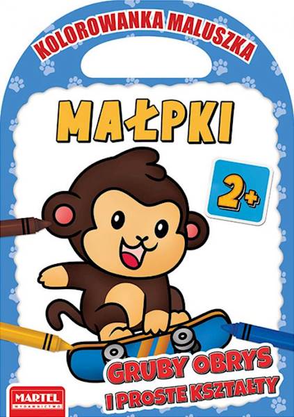 KOLOROWANKA MALUSZKA MAŁPKI