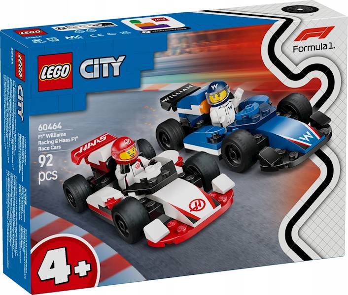 60464 F1® BOLIDY WILLIAMS RACING & HAAS FI® V29