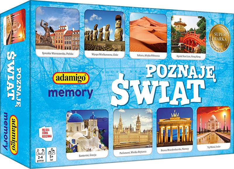 POZNAJĘ ŚWIAT - ADAMIGO MEMORY