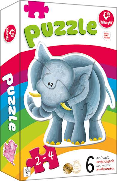 PIERWSZE PUZZLE - ZWIERZĄTKA 2