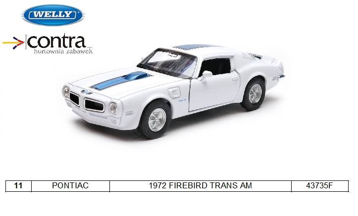 PONTIAC 1972 FIREBIRD TRANS AM 43735F
