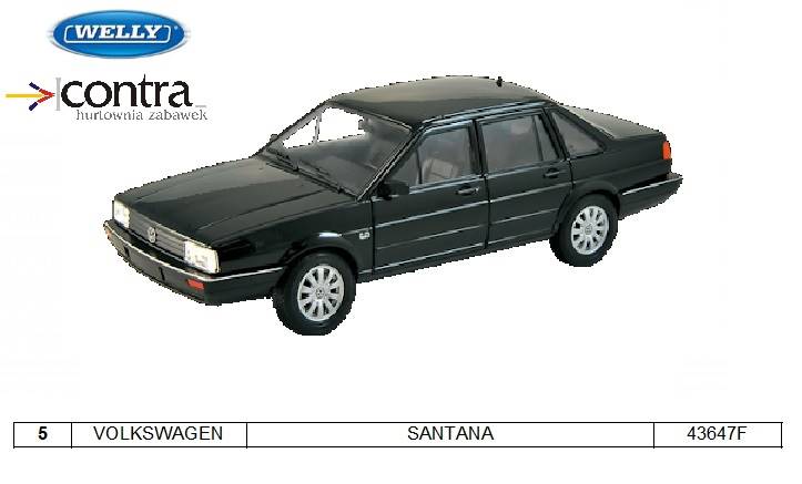 VOLKSWAGEN SANTANA 43647F
