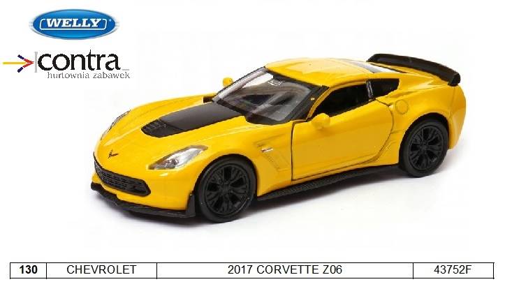 CHEVROLET 2017 CORVETTE Z06 43752F