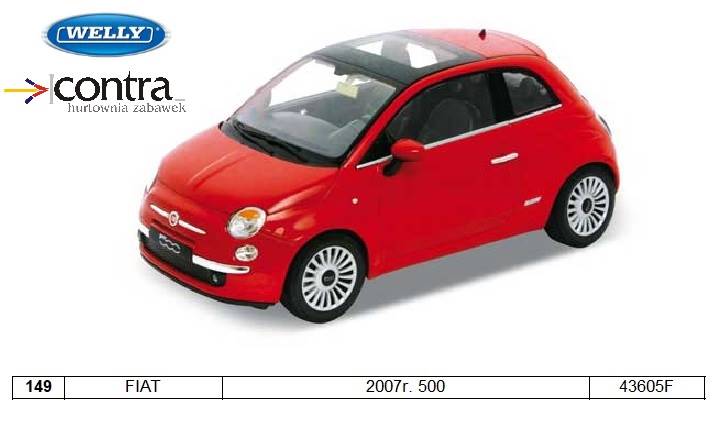 FIAT 2007r. 500 43605F