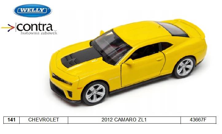CHEVROLET 2012 CAMARO ZL1 43667F