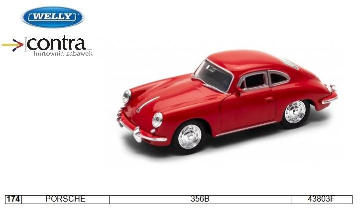 PORSCHE 356B 43803F