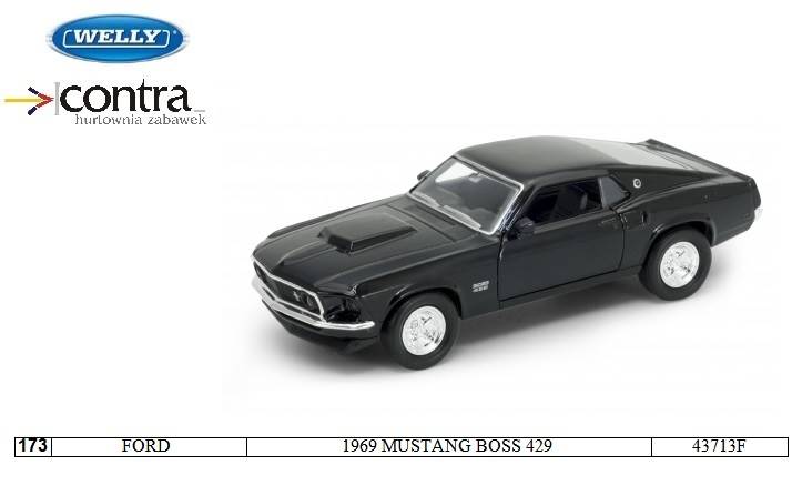 FORD 1969 MUSTANG BOSS 429 43713F
