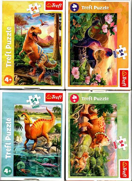 54194 54 MINI NIESAMOWITE DINOZAURY