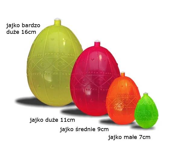 Ś9 JAJKO ŚMIGUSÓWKA ŚRED. 9 CM OPAK 20 SZT. Ś01000
