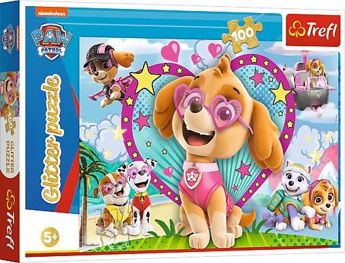 14818 100 GLITTER W BLASKU SKYE VIACOM PAW PATROL
