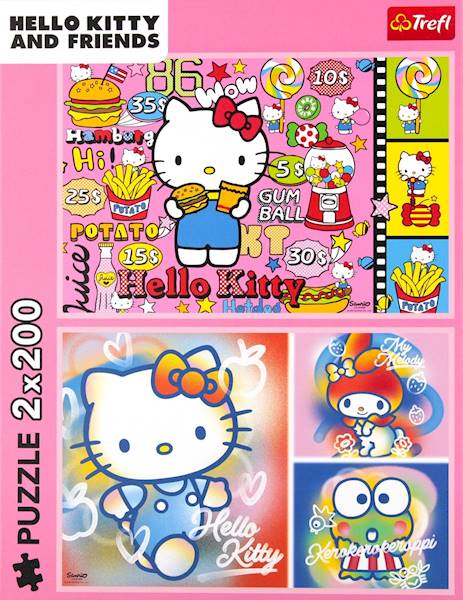 13336 2X200 HELLO KITTY I PRZYJACIELE