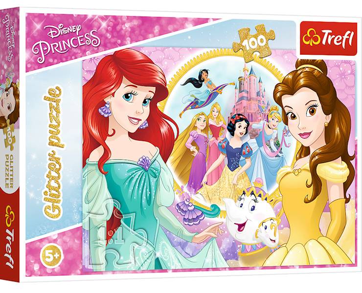 14819 100 GLITTER WSPOMNIENIA BELII I ARIELKI 