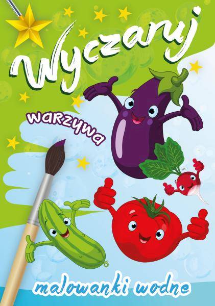 WYCZARUJ WARZYWA - MALOWANKI WODNE