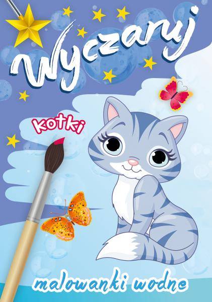 WYCZARUJ KOTKI - MALOWANKI WODNE