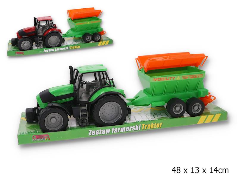 G030391 TRAKTOR Z PRZYCZEPĄ 