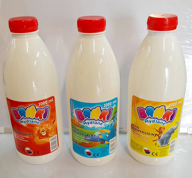 BMS-5 PŁYN DO BANIEK - BAŃKI MYDLANE 1000ML 1L