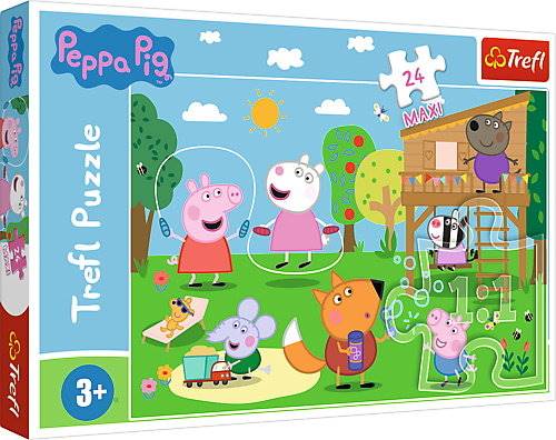 14342 24 MAXI ZABAWY NA POLANIE / PEPPA PIG