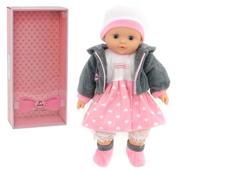 0/534087 LALKA BOBAS 40CM Z POLSKIM DŹWIĘKIEM, ŚPI