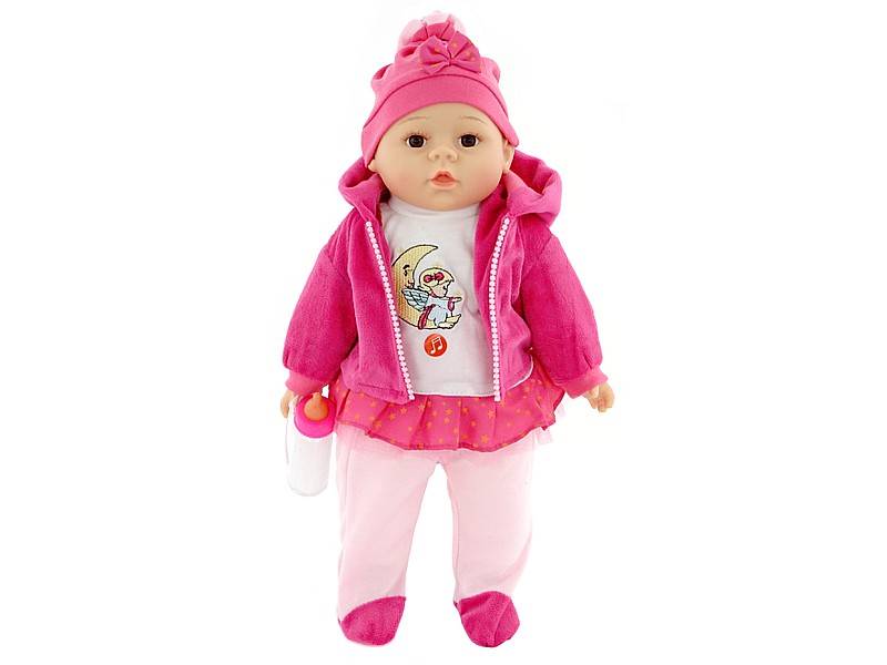 0/519855 LALKA DZIEWCZYNKA 35CM, ŚPIEWA I MÓWI PO