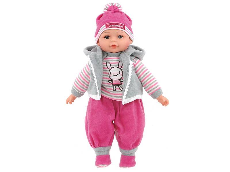 0/417687 LALKA BOBAS 35CM Z POLSKIM DŹWIĘKIEM ŚPIE