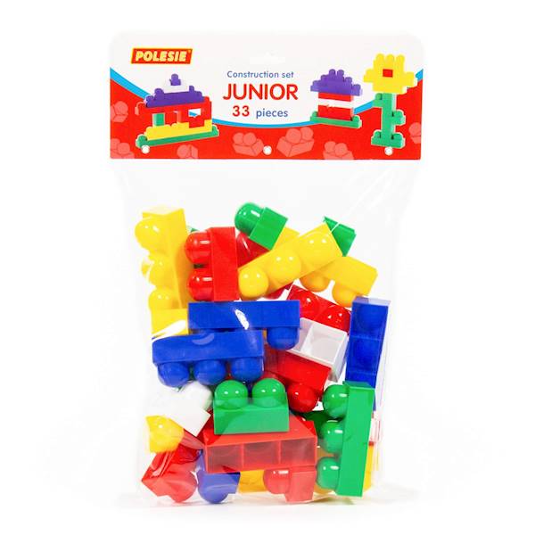 6646 Klocki "Junior" - 33 elem. (w worku)