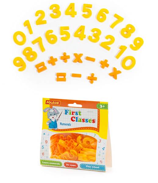 70654 Zestaw "Pierwsze lekcje" 20 cyfr + 10 znak