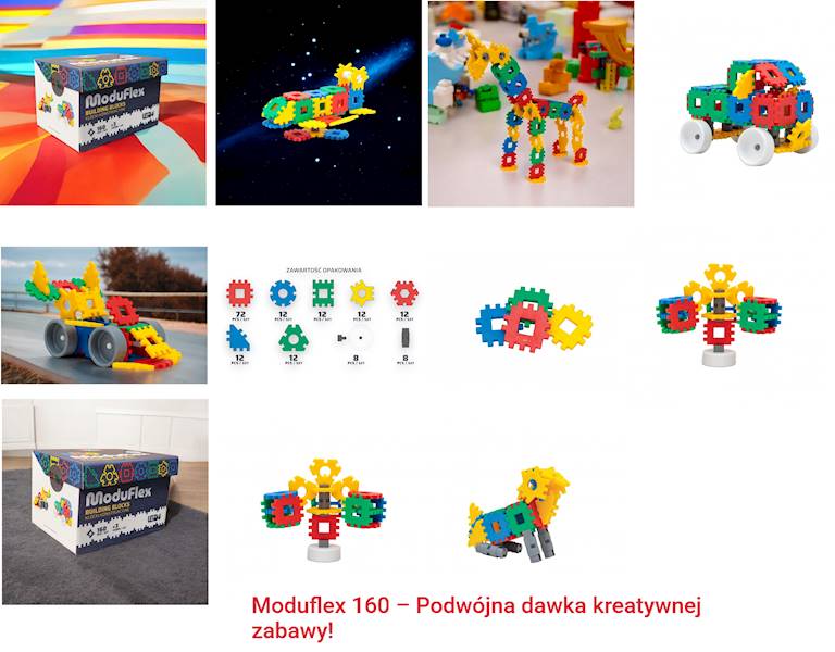 Moduflex 160 – Podwójna dawka kreatywnej zabawy!