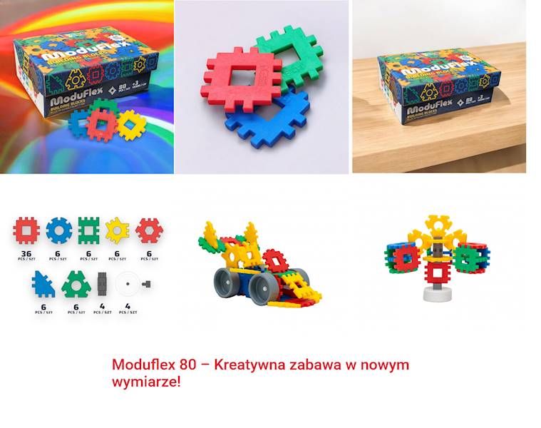 Moduflex 80 – Kreatywna zabawa w nowym wymiarze!