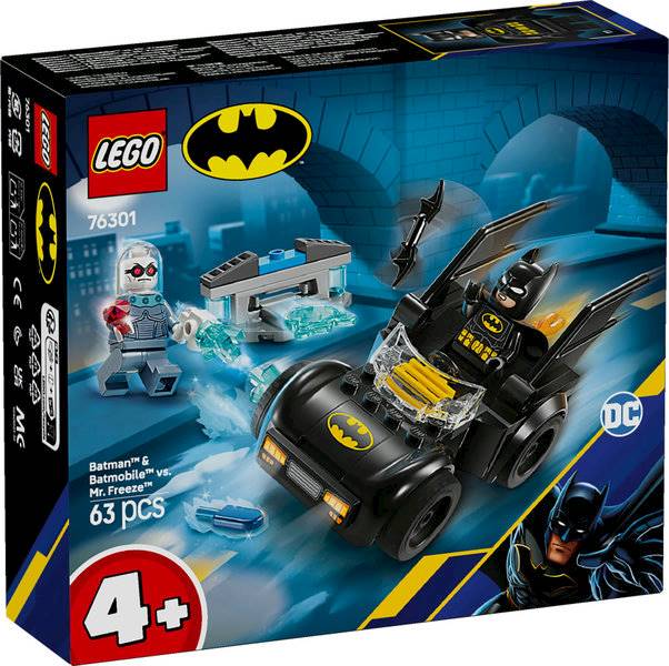 76301 BATMAN BATMOBIL KONTRA MR FREEZE