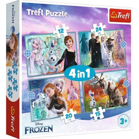 34381 4W1 NIEZWYKŁY ŚWIAT FROZEN / DISNEY FROZEN 2