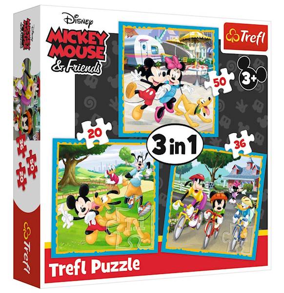 34846 3W1 MYSZKA MIKI Z PRZYJACIÓŁMI / DISNEY