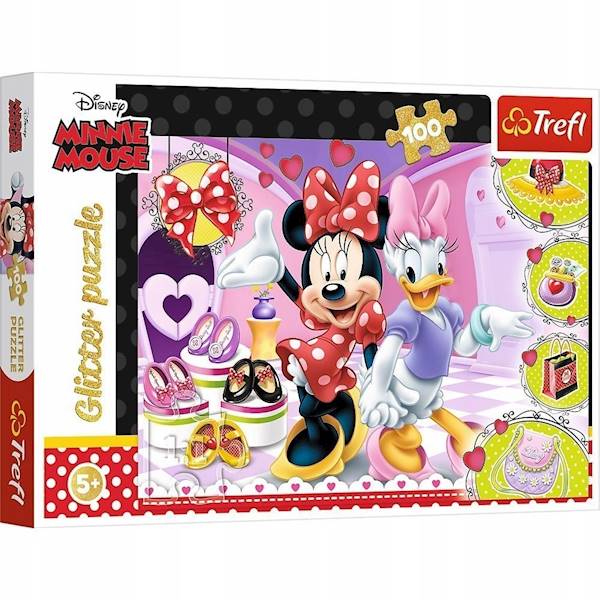 14820 100 GLITTER MINNIE I BŁYSKOTKI DISNEY MINNIE