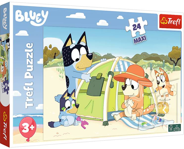 14357 24 MAXI WSPANIAŁY DZIEŃ BLUEY / BBC BLUEY
