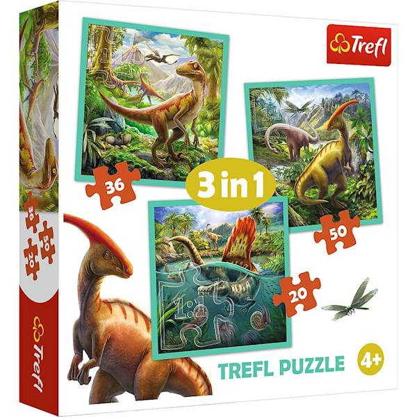 34837 3W1 NIEZWYKŁY ŚWIAT DINOZAURÓW