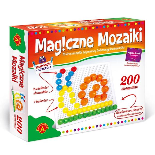 MAGICZNE MOZAIKI KREATYWNOŚĆ I EDUKACJA 200el.