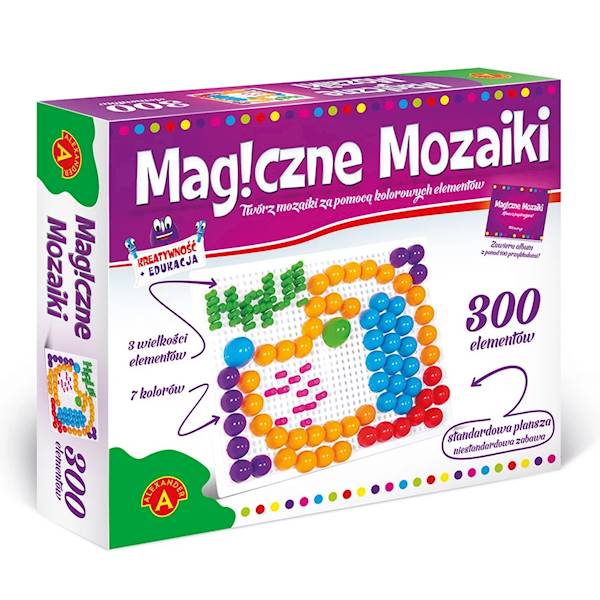MAGICZNE MOZAIKI KREATYWNOŚĆ I EDUKACJA 300el.