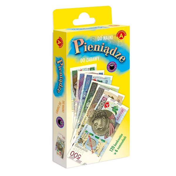 ZABAWKA EDUKACYJNA PIENIĄDZE 10/20/50/100/200/500