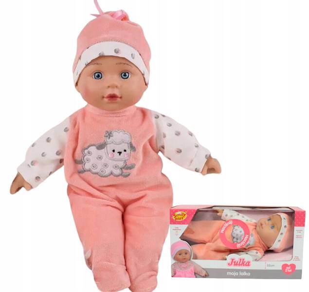 SP84487 AN01 LALKA BOBAS LEŻĄCA 30cm