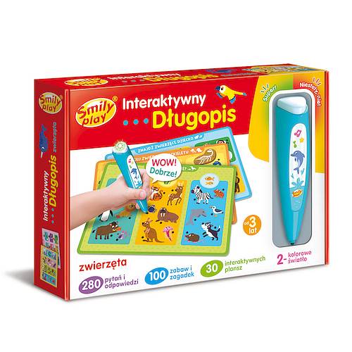 SP98304 AN01 INTELIGENTNY DŁUGOPIS ZWIERZĘTA