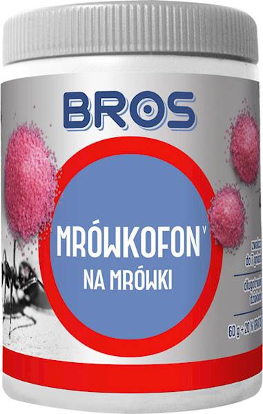 MRÓWKOFON - ŚRODEK NA MRÓWKI 60G + 20% GRATIS