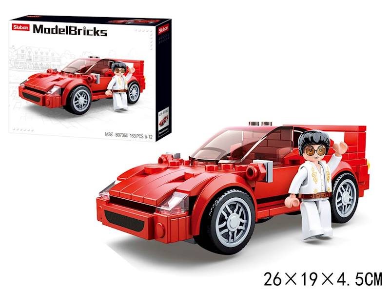 G133820 KLOCKI - SLUBAN KLUB MOTO (163 EL.)