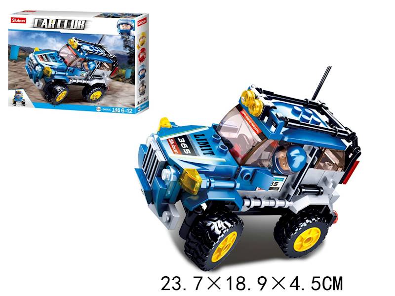 G122668 KLOCKI - SLUBAN KLUB MOTO (146 EL.)