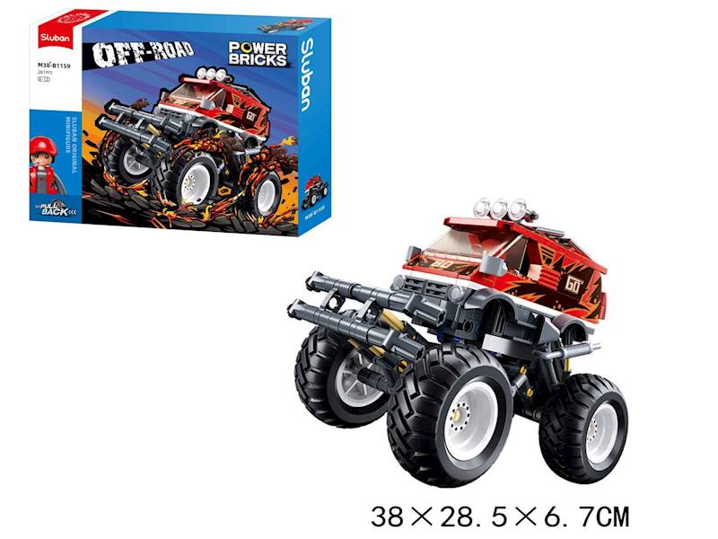 G198842 KLOCKI - SLUBAN KLUB MOTO (261 EL.) 