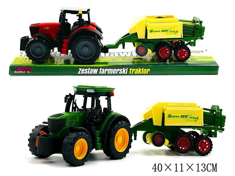 G205694 TRAKTOR Z MASZYNĄ ROLNICZĄ